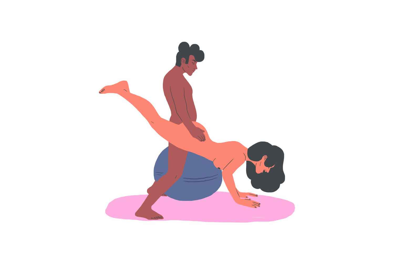 pilates topu seks pozisyonu